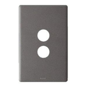 GRID & COVERPLATE ONLY E-DED 2G URBAN GREY ED770/2GPLUG