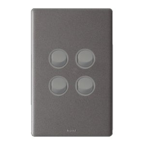 SWITCH E-DED 16A 4G URBAN GREY ED770/4UG