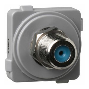 (I) SOCKET VIDEO F TO F TV OUTLET 3.0GHZ 75OHM U/G EMFFFOXUG