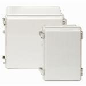 ENCLOSURE ABS 190X280X140 GREY LID QUICK LATCH IP67