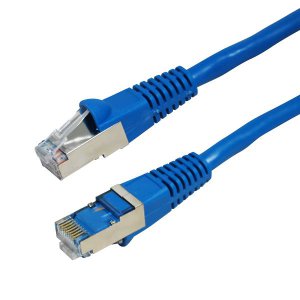 PLE-AUGS-2 LEAD PATCH CAT6A SHIELDED 10G 2M BLUE