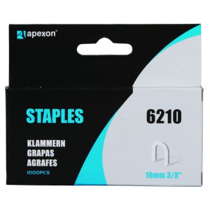 STAPLE-1000PC T25-3/8 6210M 10MM APEXON AP6210M