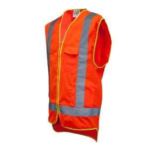 VEST HV S/S TTMC-W17 ORA 2XL