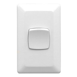 SWITCH 1G 10A VERT WHT P2031VA-WE