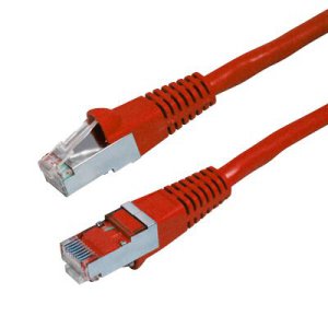 PLR-AUGS-1 DYNAMIX 1M CAT6A RED STP 10G PATCH LEADS