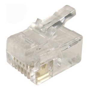 RJ-11-20 DYNAMIX RJ-11 PLUG 20PC BAG 6P4C