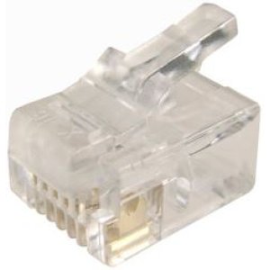 RJ-12-20 DYNAMIX RJ-12 PLUG 20PC BAG