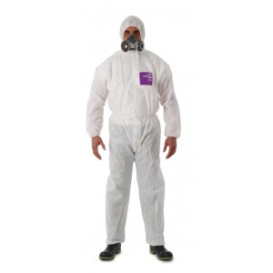 COVERALL 1500 SMS WHT M M15 MICROGARD