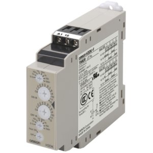 H3DK-F AC/DC 24-240 OMRON TWIN TIMER SLIMLINE H3DK0006F