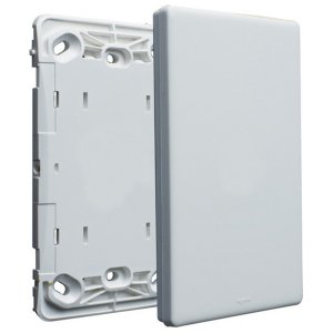 GRID & COVERPLATE ONLY E-DED BLANK WHITE ED770/0GPLWE