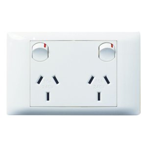 POWERPOINT E-COM 10A DOUBLE WHITE EC777WE