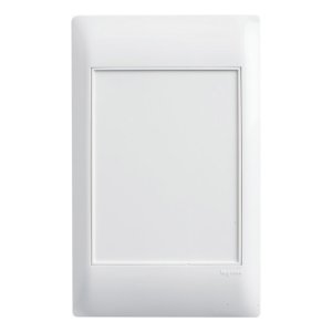 GRID & COVERPLATE ONLY E-COM BLANK WHITE EC770/0GPLWE