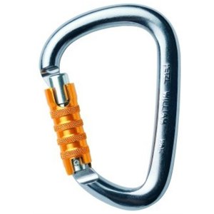 PETZL KARABINER WILLIAM TRIACT ALLOY