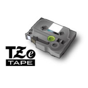 TAPE LAMINATED BLACK ON YELLOW 24MMX8M TZE651