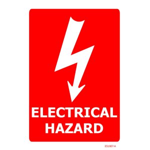 ES1007 450X300 P ELECTRICAL HAZARD