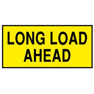 TS104 1100X520 ALUM LONG LOAD AHEAD ALUMINIUM