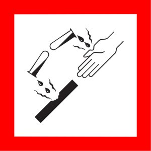 CORROSIVE RED BORDER