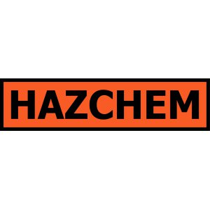 600X150 HAZCHEM