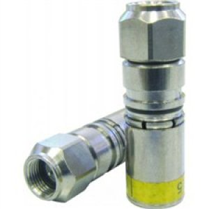 CONNECTOR RG11 COMP NON BLIND 08MM-QM11