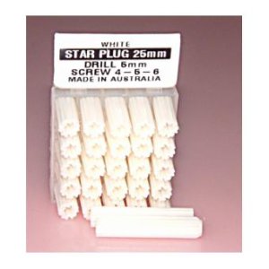 WALL PLUG RAWL FRAMED 5X25MM 4-6MM (PER 25 FROM 0001120084)