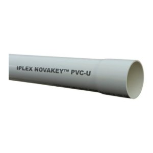 PIPE PRESSURE PVC-U SOE METRIC PN15 25MMX1M NOVAKEY