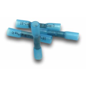 HEAT SHRINK IN-LINE SPLICE 2.5MM BLUE 100PK HSILS25L