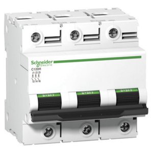 MCB C120H 3P 80A 15KA C CURVE ACTI9 A9N18468