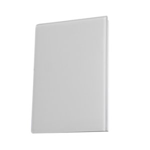 COVERPLATE BLANK FUSION WHT