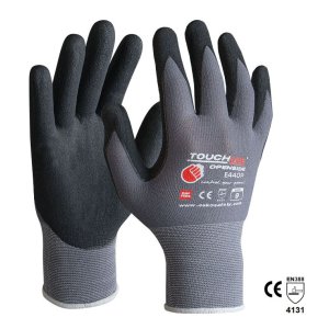 GLOVE NITRILE FOAM PLAIN OPEN SIDE 7 E440P TOUCHLINE