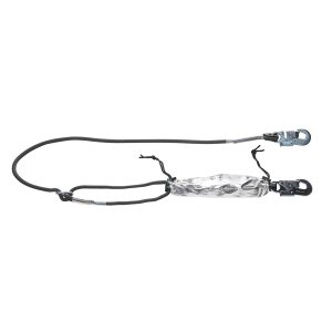 ABM-RLH3 ZERO SGL ROPE LANYARD FOR HOT WORKS WITH SNAP HOOKS