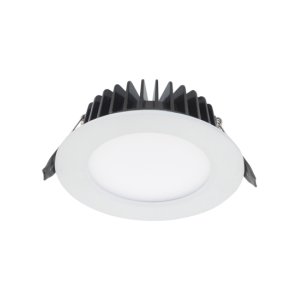 DOWNLIGHT LED DIM 10W 3000K IC-F IP65 WHT 106MM DLEK220