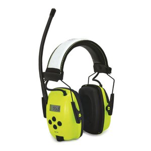 EARMUFF SYNC ELECTRO CLASS 5 DIGITAL AM/FM RADIO HI VIS