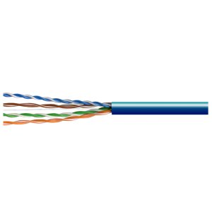 CABLE UTP CAT5E 4PR 1/.51 BLUE 305MT DPZ81051