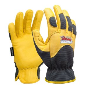 GLOVE RIGGER PREMIUM COWGRAIN GOLD 10 XL E720 POWERMAXX