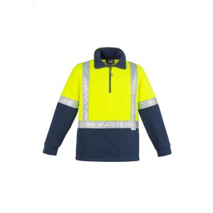 FLEECE MENS HI-VIS D/N TAPED YLW/NVY XL ZT462