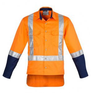 SHIRT MENS TTMC-W17 TAPED 170GSM ORA XL ZW125