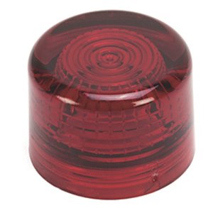 800TN42 AB P/BUTTON LENS AMBER