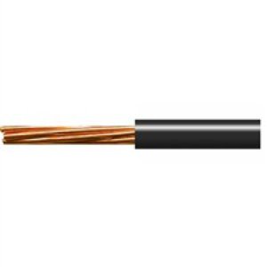 CONDUIT/LIGHTING WIRE 0.5MM BLK BVD1108