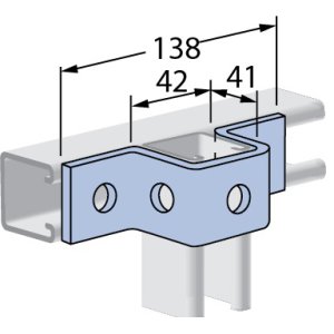 2089013 P1047H FITTING U SHAPE