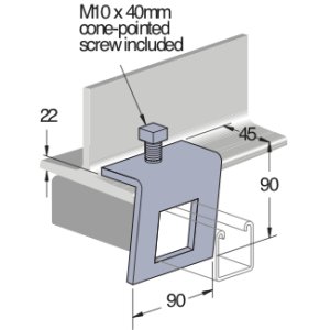 2096043 P1796H BEAM CLAMP