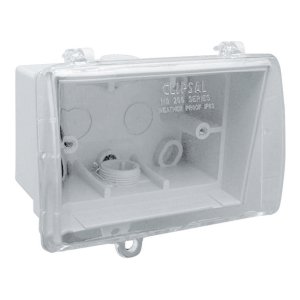 255 CLIPSAL W/PROOF HOUSING W/LID GREY