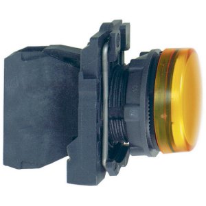 PILOT LIGHT DBL INS 230V LED YELLOW XB5AVM5 TELE