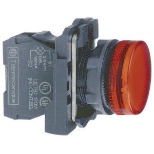 PILOT LIGHT DBL INS 230V LED RED XB5AVM4 TELE