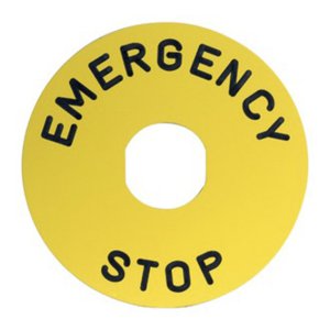 LEGEND EMERGENCY STOP 90MM ZBY8330 TELE