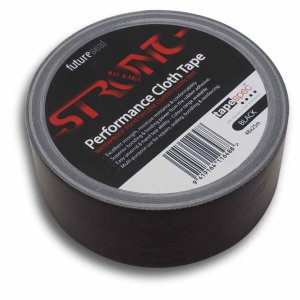 TAPE CLOTH DUCT WATERPROOF KDTC48BK KNIGHT BLACK 48MMX30M