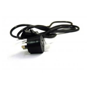 APPLIANCE CORD 10A 1.0MM 3C BK ENTRY TO IEC BLK 2M AC2BEIECB