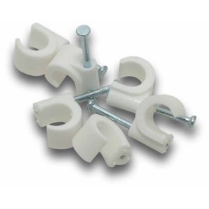 CABLE CLIP ROUND MULTI FIT 8-10MM NATURAL 100/JR