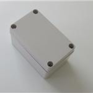 ENCLOSURE PC 80X130X85 GREY LID SCREW TYPE IP67