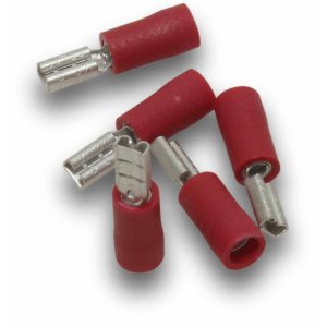 QUICK CONNECT FEMALE 2.8MM TAB RED 100PK QC1528L