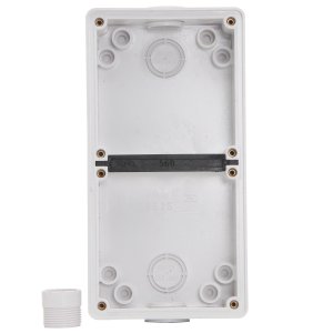 ENCLOSURE 2G SHALLOW 2X25MM IP66 RES WHT 56E2S